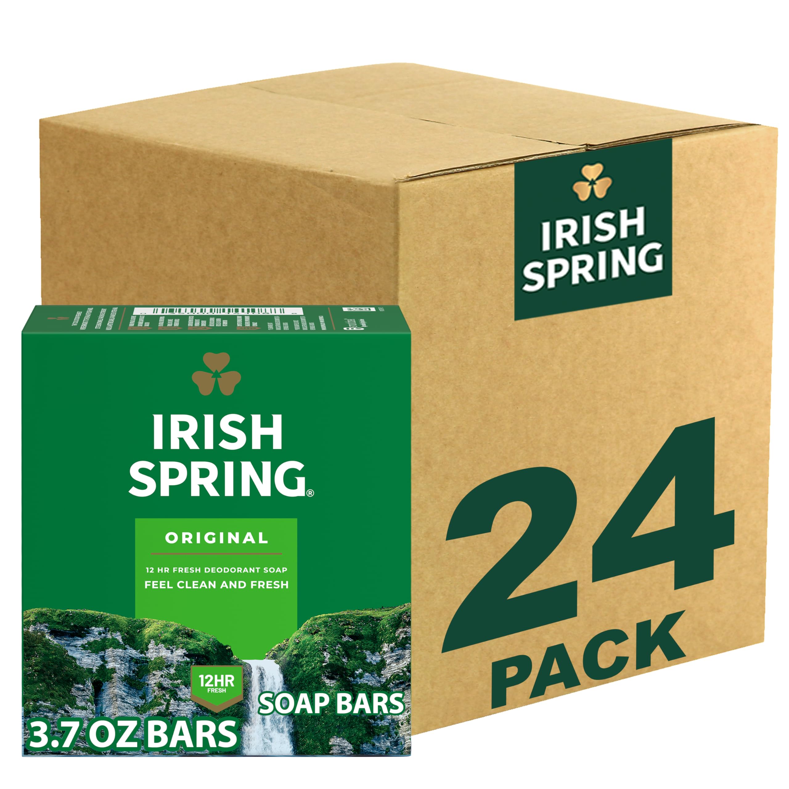 Irish Spring Original Bar Soap – classic-scent image, a refreshing start to the day