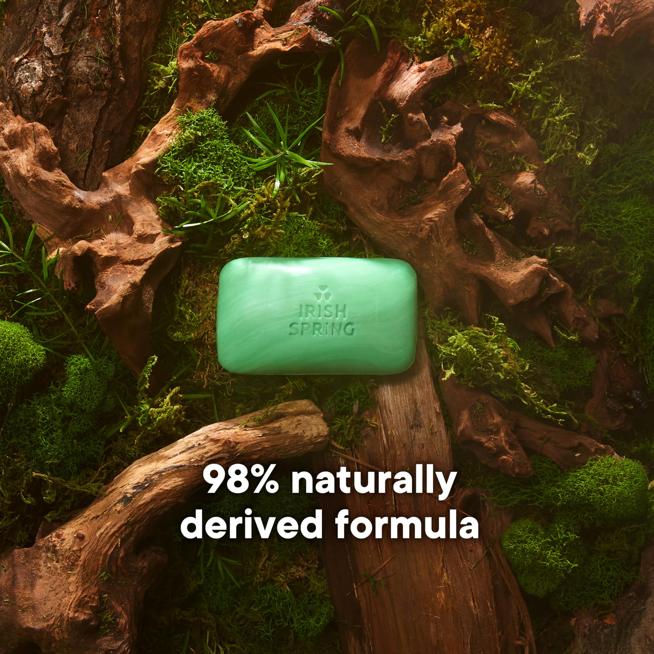 Irish Spring Original Bar Soap – hands and body use in a cleansing moment