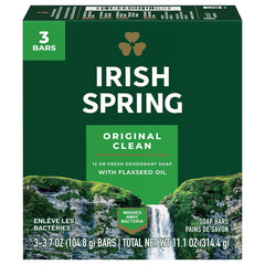 Irish Spring Original barra desodorante, aroma fresco para frescura duradera