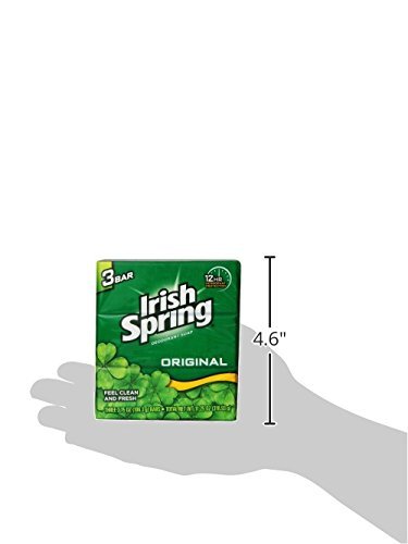 Irish Spring Original, tres barras por paquete para ahorro y comodidad