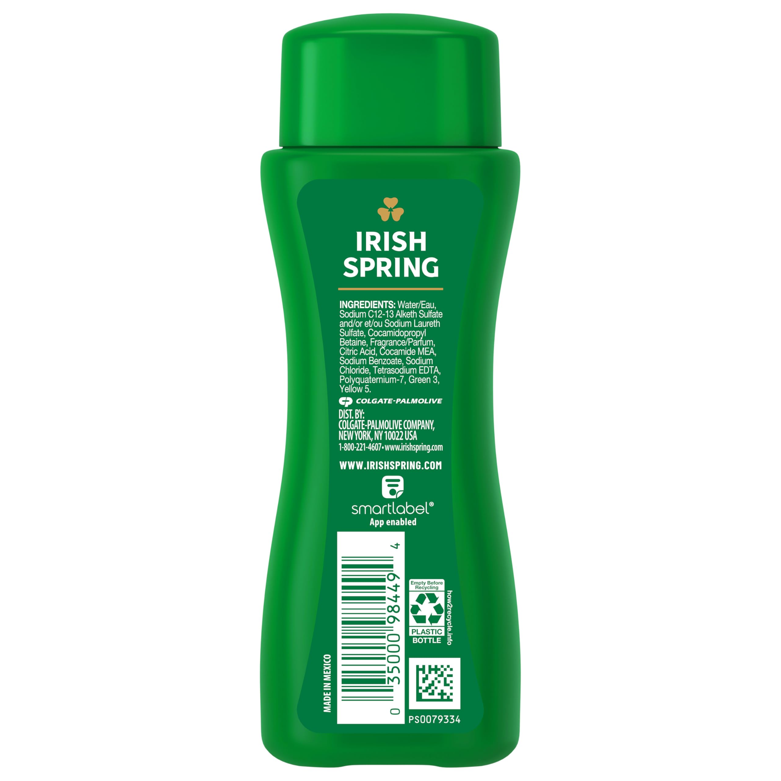 Irish Spring Original Clean leak-proof-cap closeup confirms secure seal