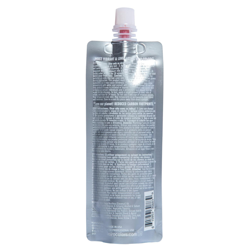 IROIRO cream-based color application closeup showing smooth texture for easy coverage