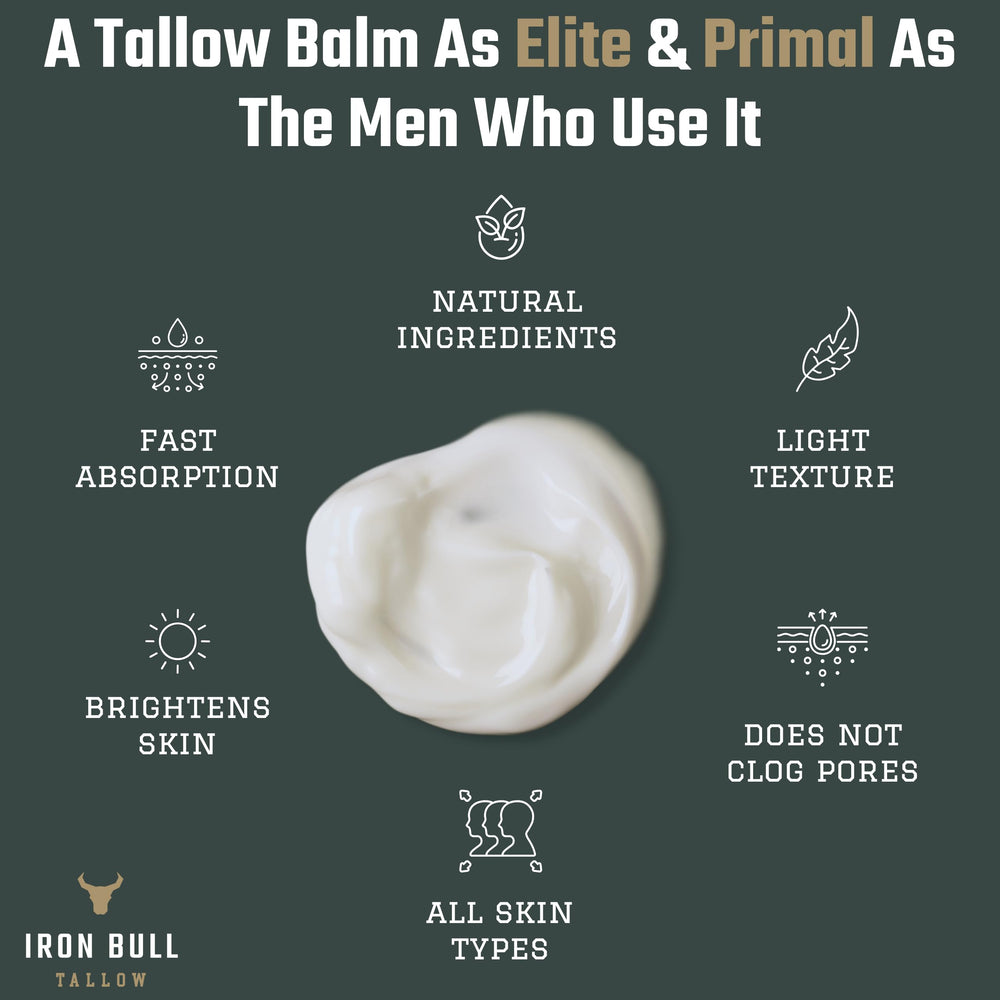 Iron Bull Tallow travel-friendly bottle ready for on-the-go hydration.