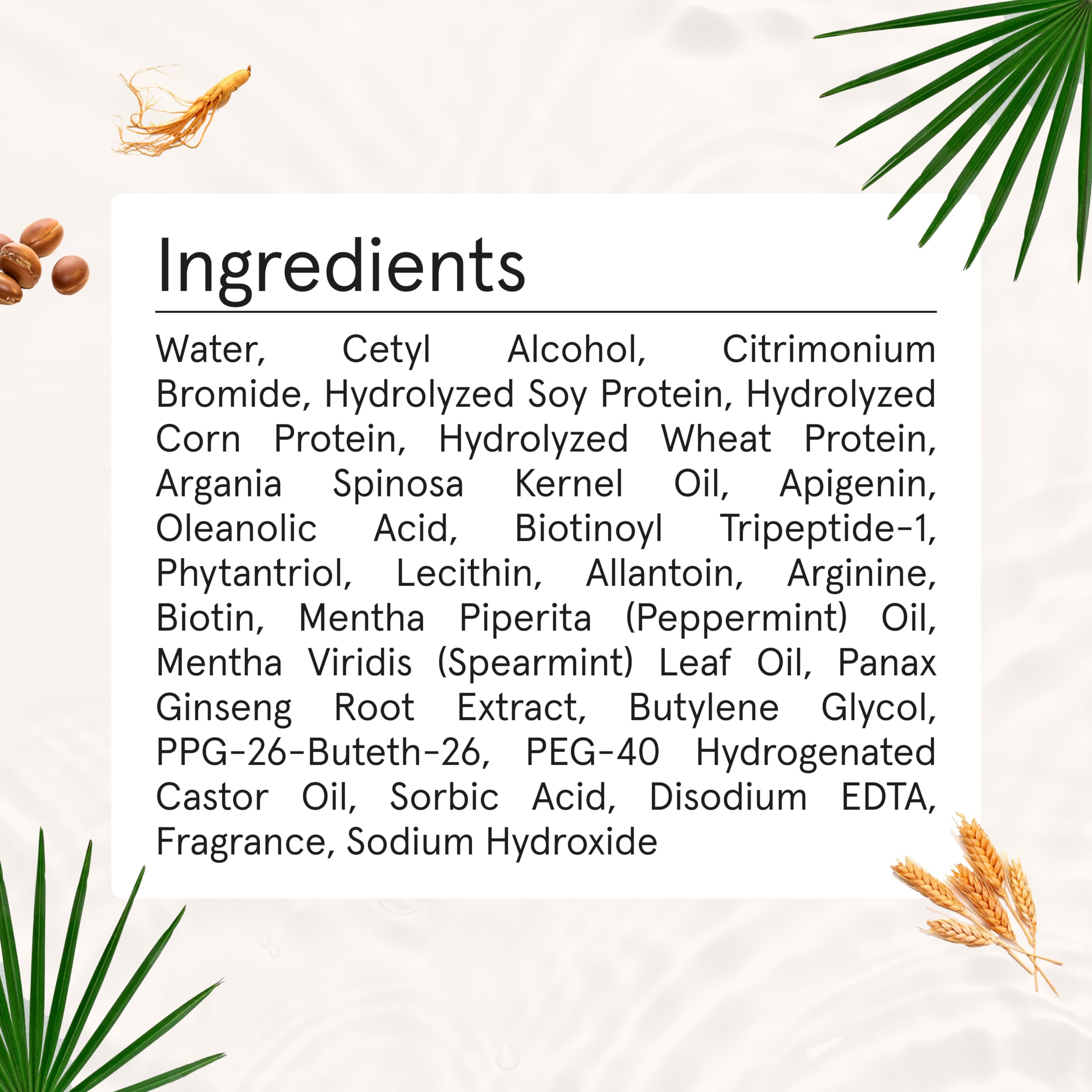 Close-up of damaged hair receiving conditioning from iRestore product.