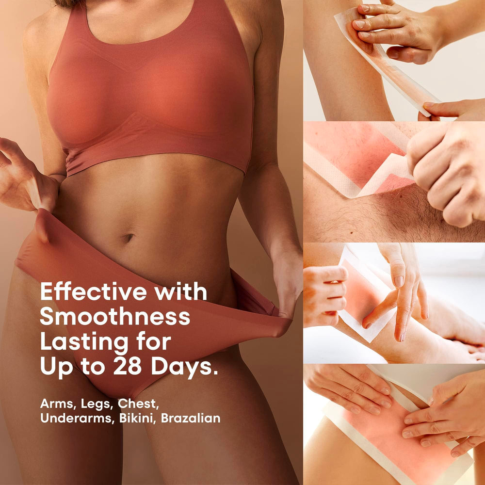 irreshine wax strips armpit for quick underarm hair removal