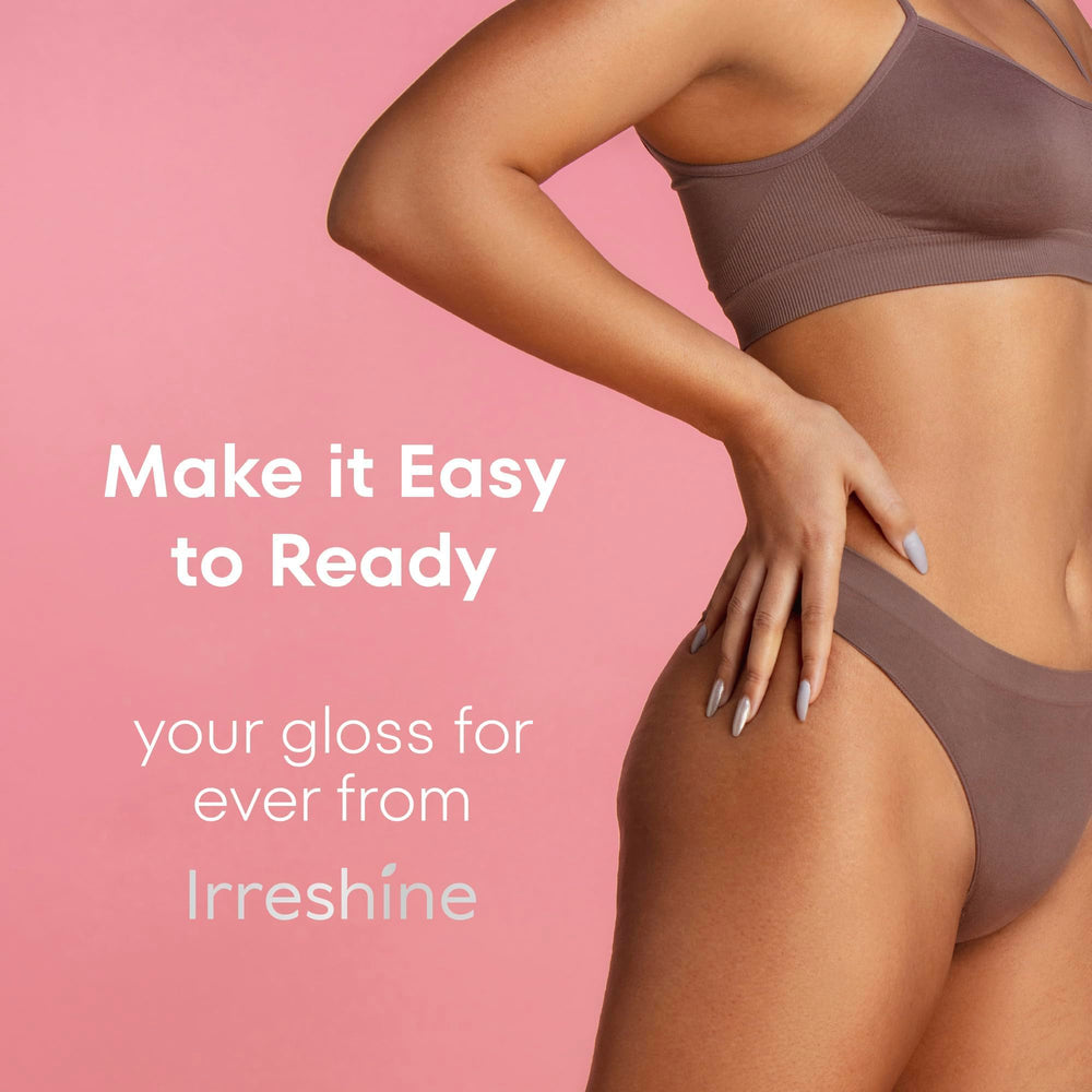 irreshine wax strips vegan formula suitable for sensitive skin