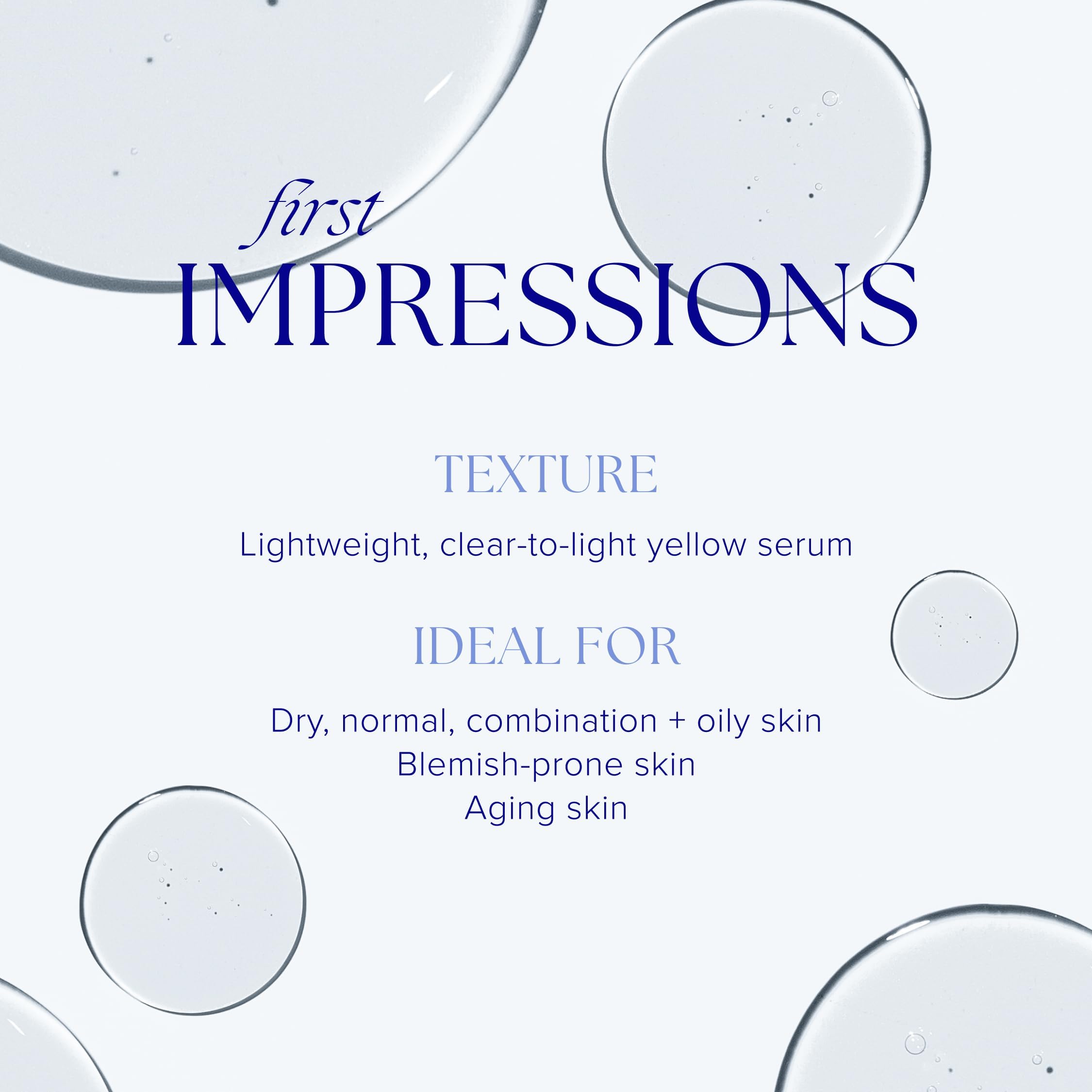iS CLINICAL Active Serum drops on palm ready for facial application