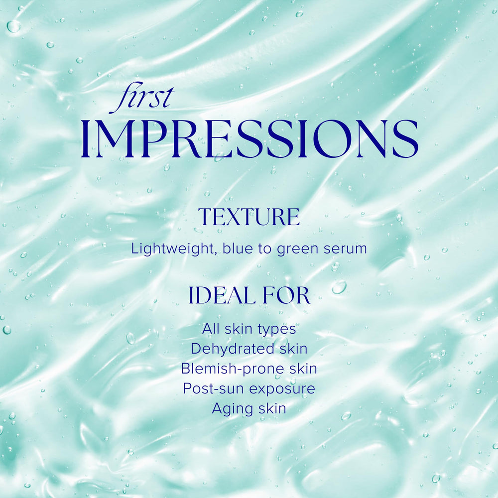 iS CLINICAL Hydra-Cool Serum close-up label highlights antioxidants