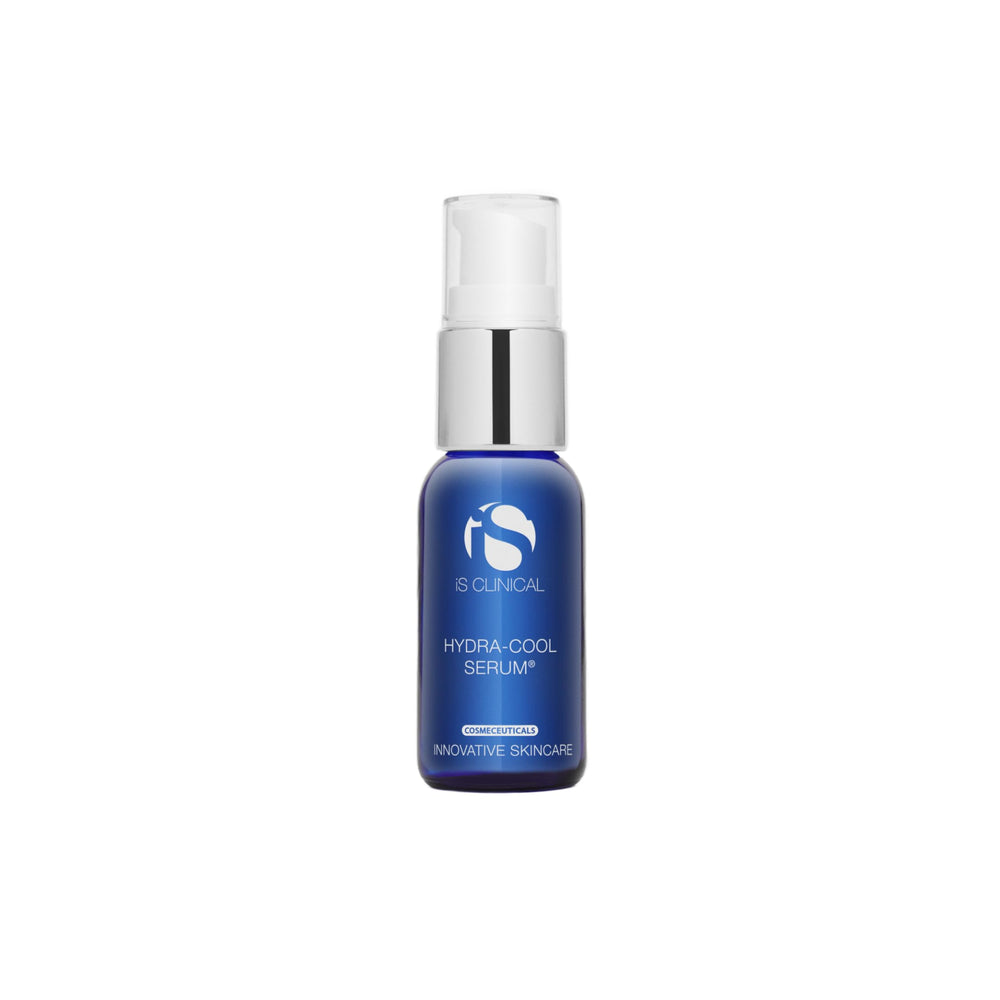 iS CLINICAL Hydra-Cool Serum bottle front view offering refreshing hydration