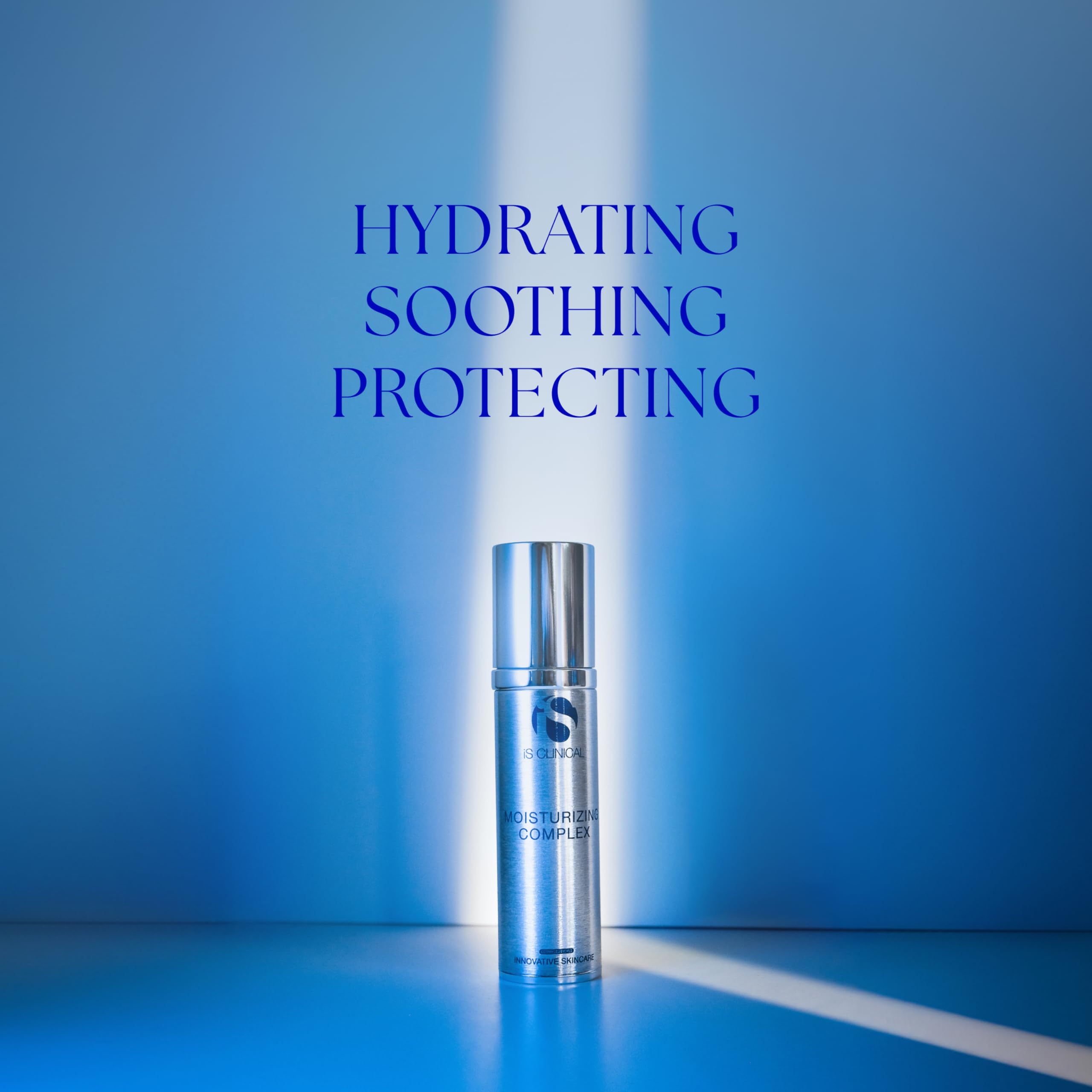 iS CLINICAL Moisturizing Complex packaging shot for easy daily use