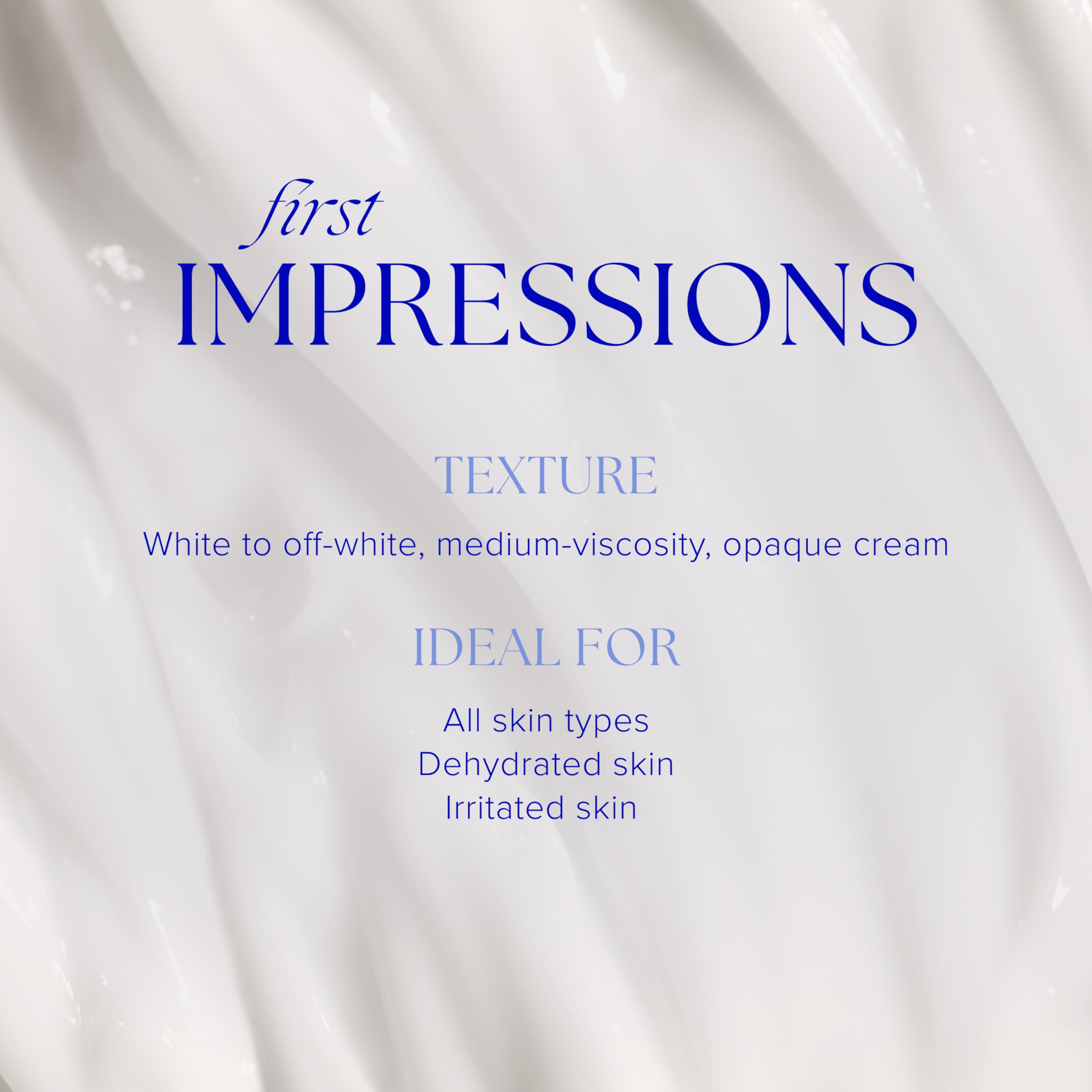 iS CLINICAL Moisturizing Complex texture swatch showing lightweight hydration