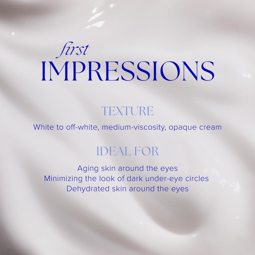 iS CLINICAL Youth Eye Complex tube shows creamy texture for smooth under-eye application.