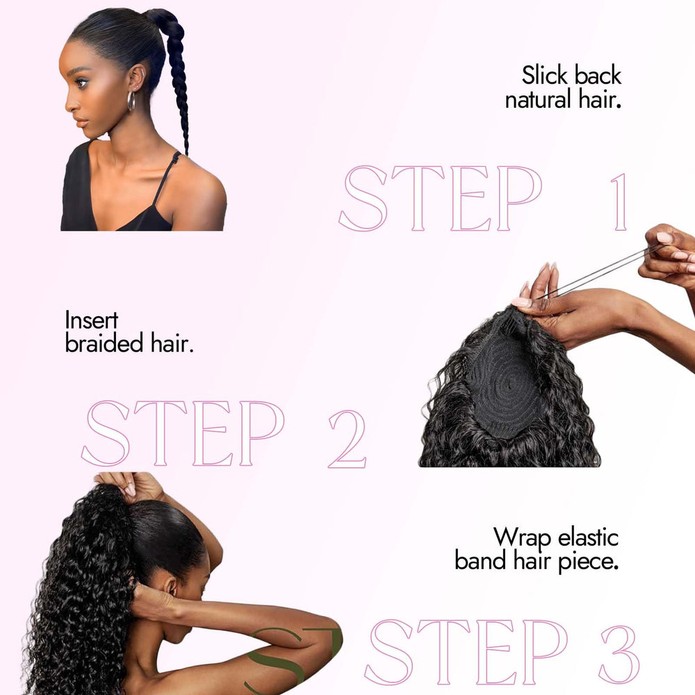 Isaic soft-touch ponytail hair extension feels realistic and comfortable all day