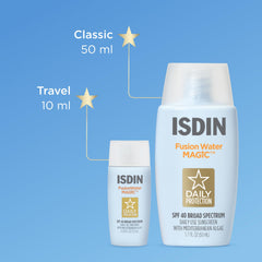 ISDIN beauty bag with sunscreen keeps your protection organized.