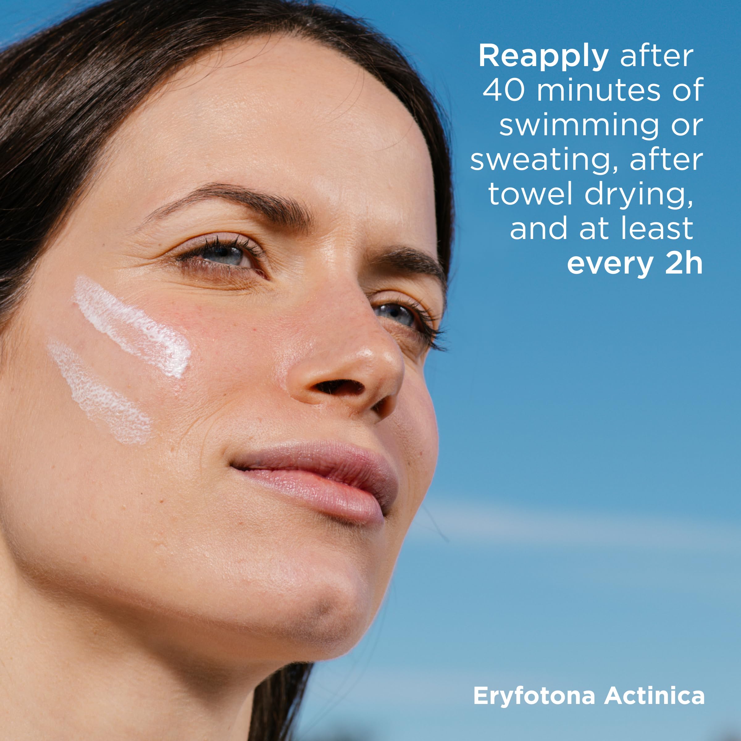 ISDIN Eryfotona Actinica travel-size pack for on-the-go protection.