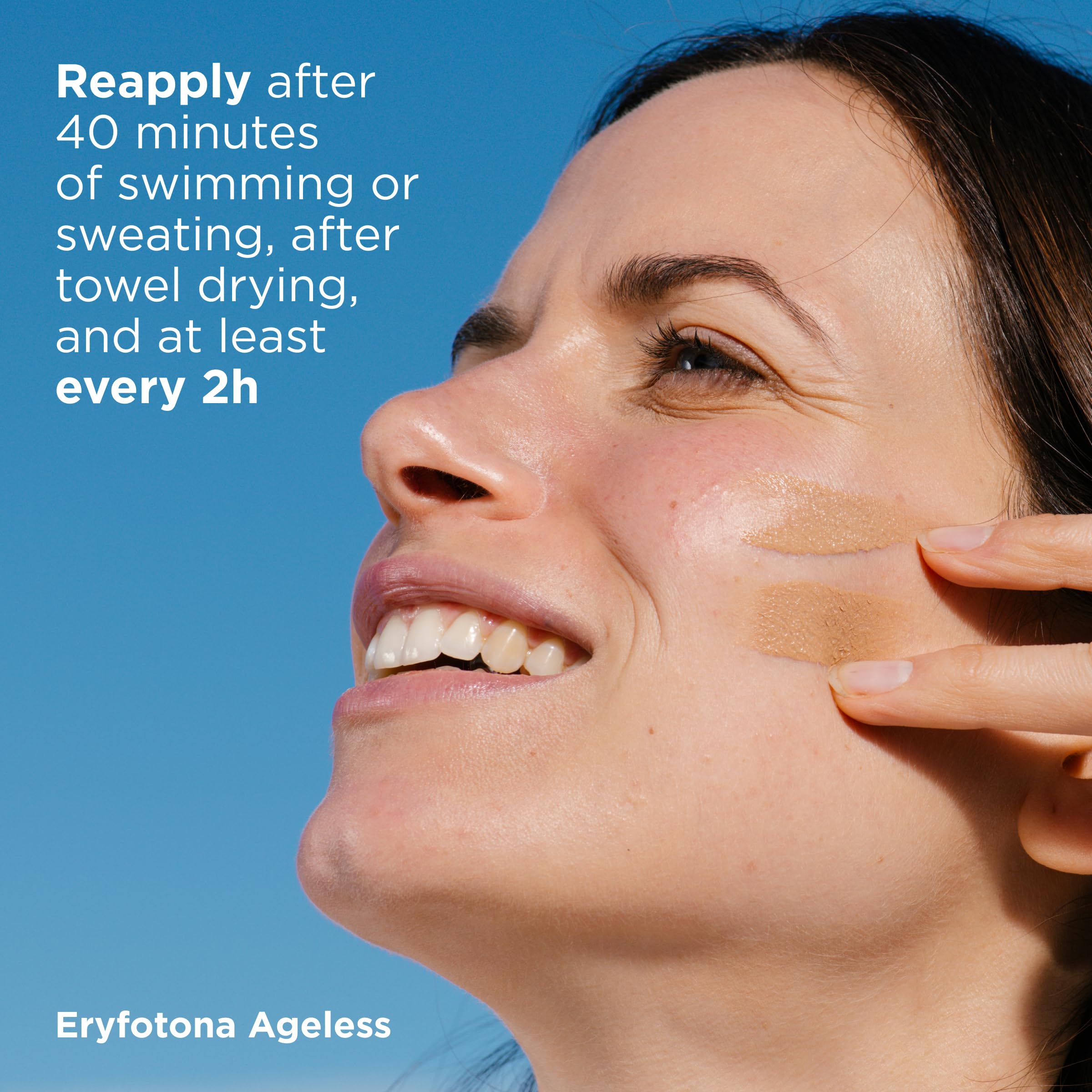 DNA Repairsomes and peptide complex in ISDIN Eryfotona Ageless formula
