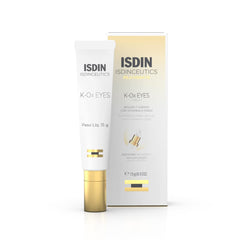 ISDIN Isdinceutics K-Ox Eyes cream tube closeup highlighting hydration for under-eye skin.