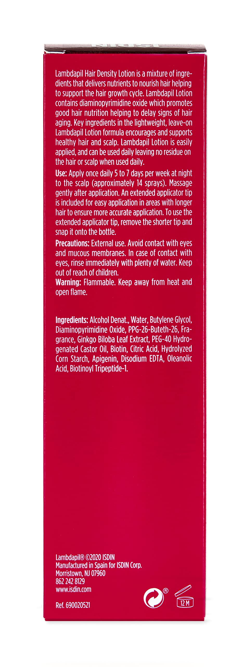 ISDIN Lambdapil application scene implying a simple daily routine.