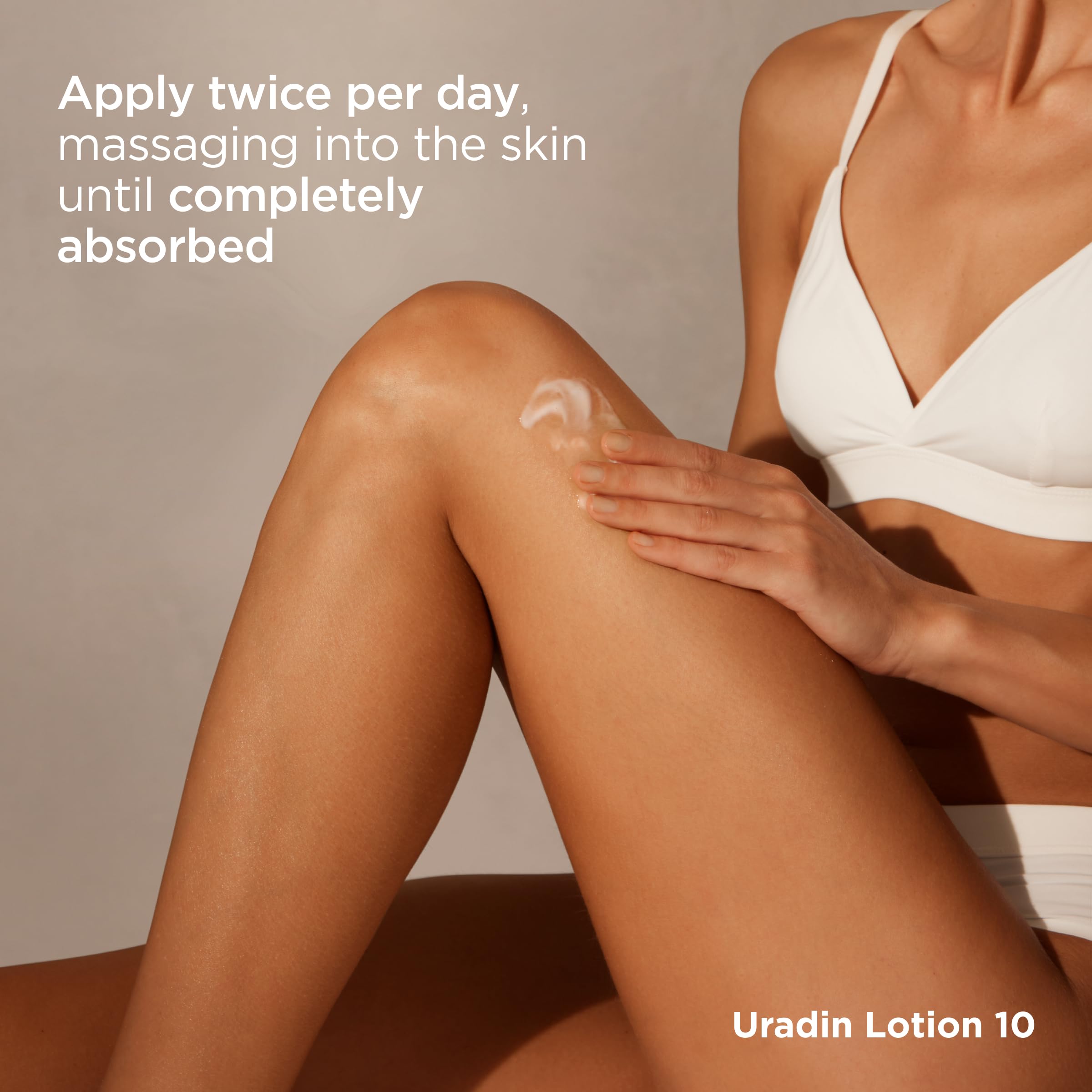 ISDIN Uradin 10 paraben-free mark visible on packaging.