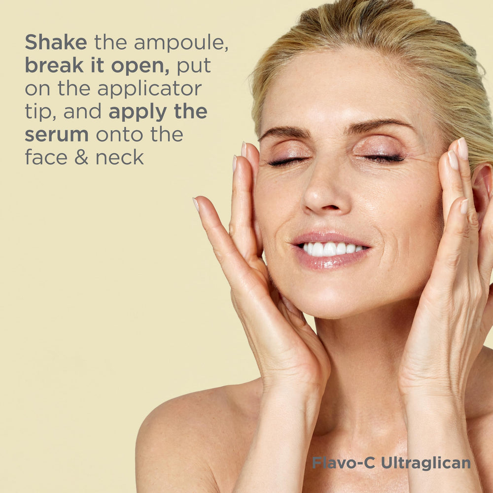 Isdinceutics Flavo-C Ultraglican premium antioxidant formulation for daily skincare.
