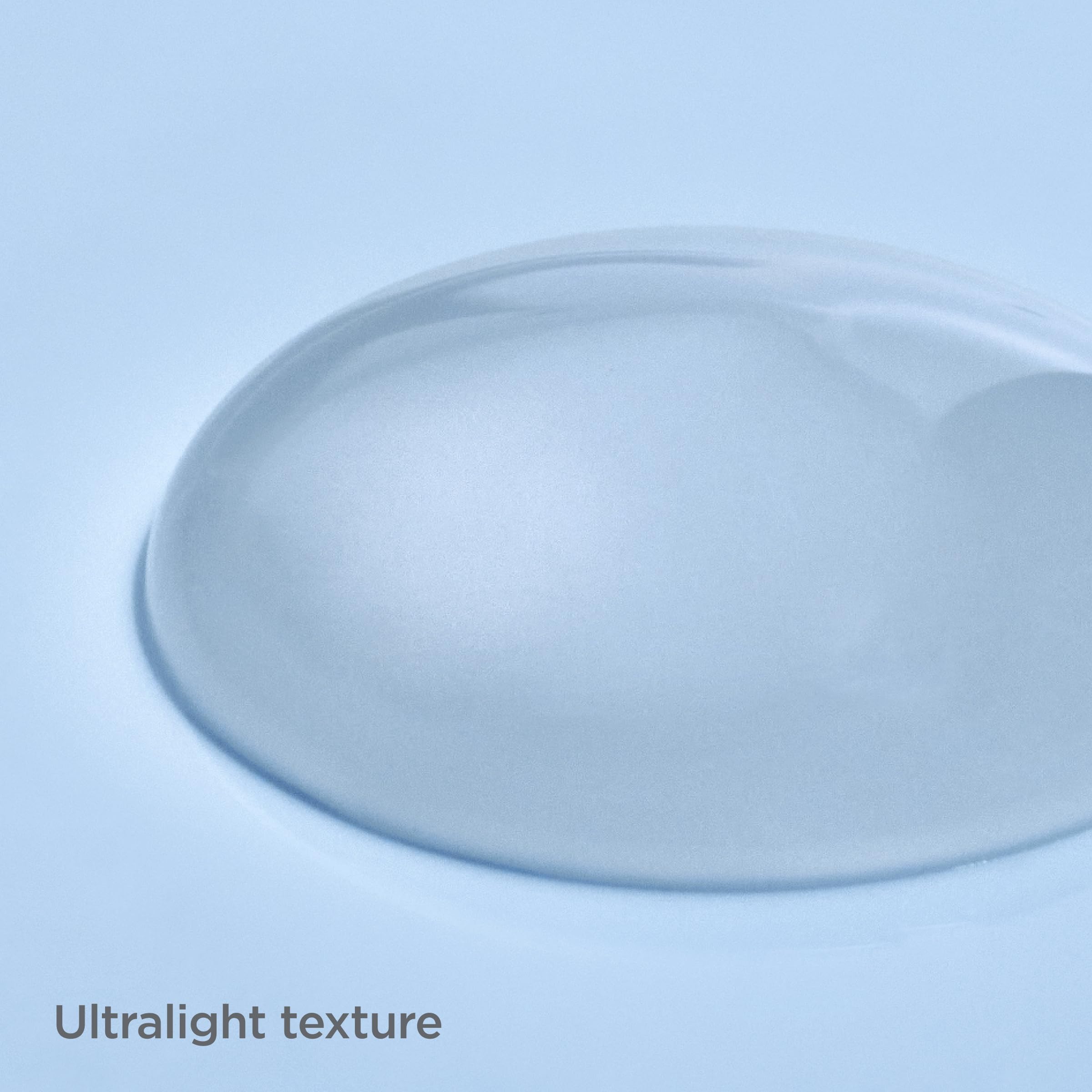 Skin swatch of Isdinceutics Hyaluronic Concentrate with satin finish