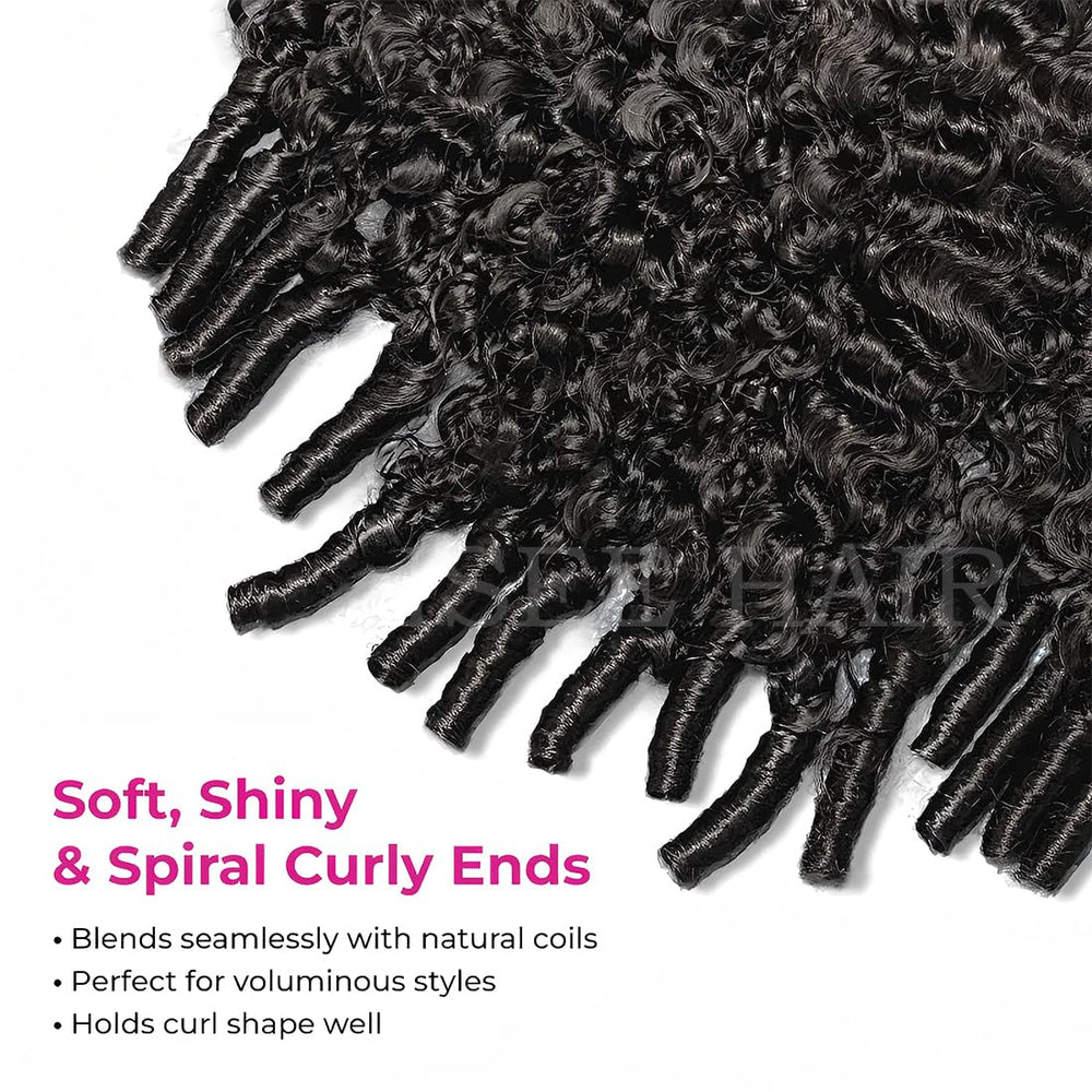 ISEE beginner-friendly half wig with quick install