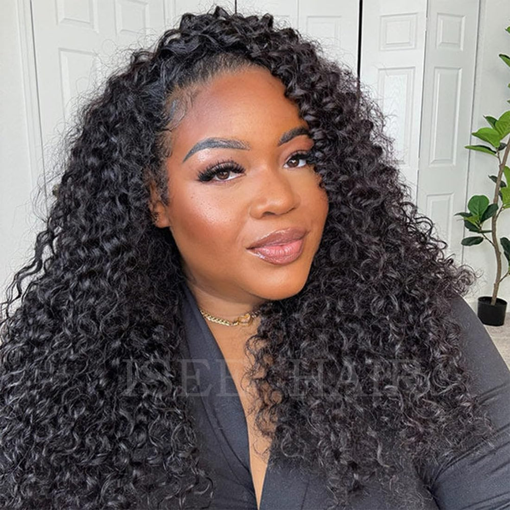 ISEE half up half down style wig for versatile looks