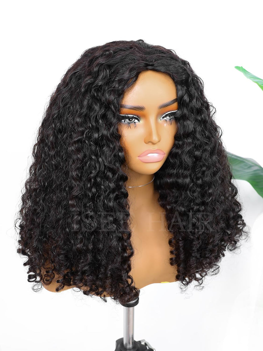 ISEE 180 density Brazilian hair for fuller natural-looking volume
