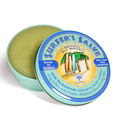 Island Soap & Candle Works Salve para surfistas en lata de metal, piel suave y protegida.