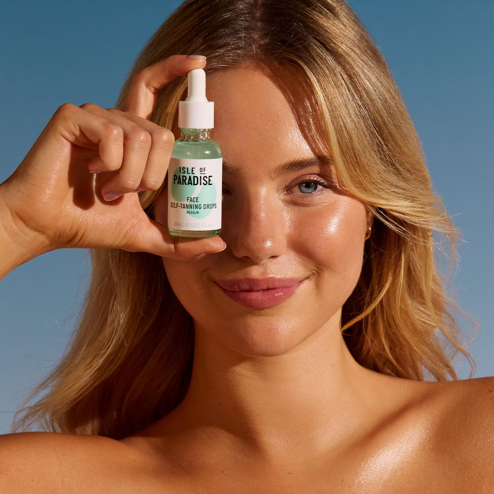 Isle of Paradise: aplicación corporal para completar el bronceado.