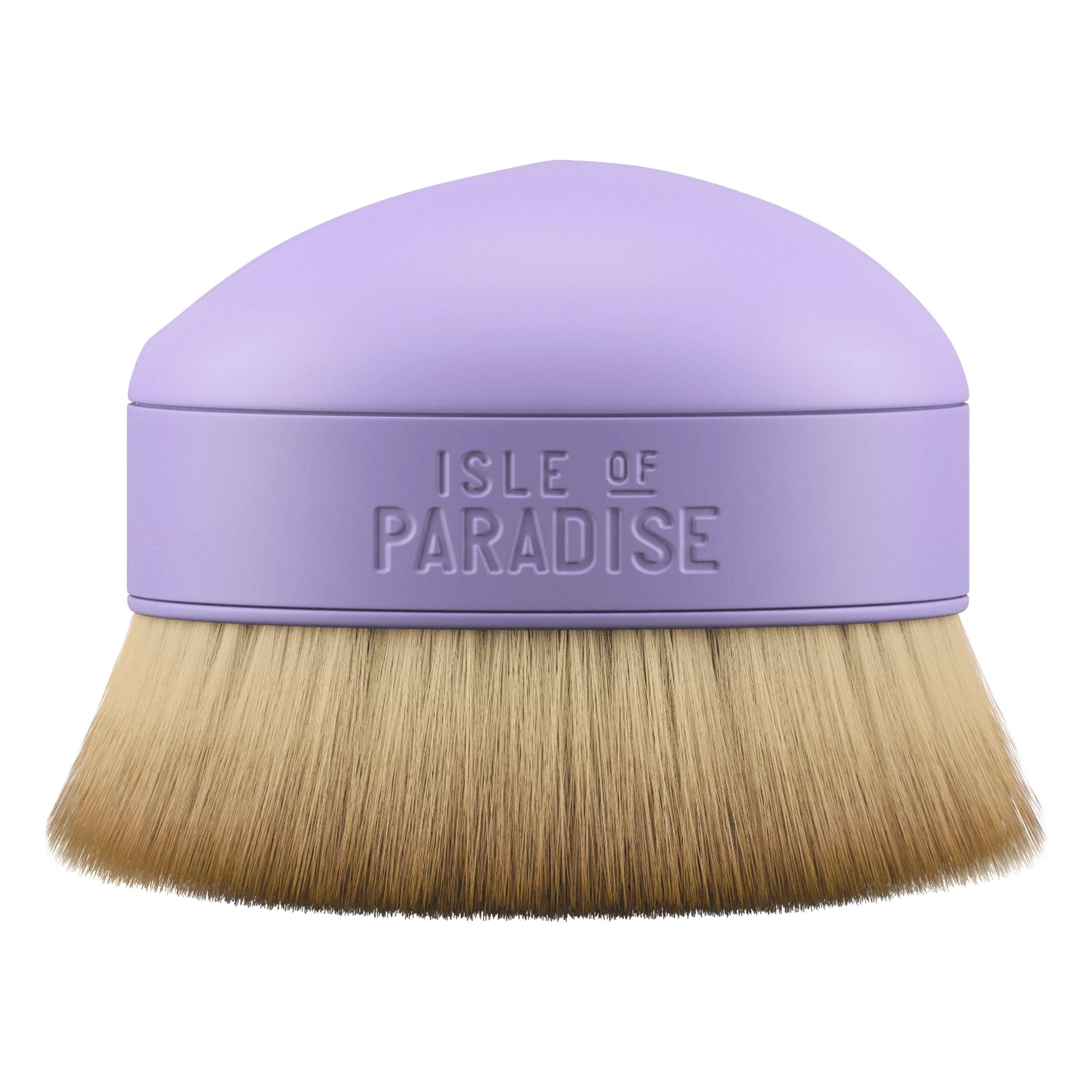 Isle of Paradise Shape and Glow brush for face and body delivers streak-free, even tint