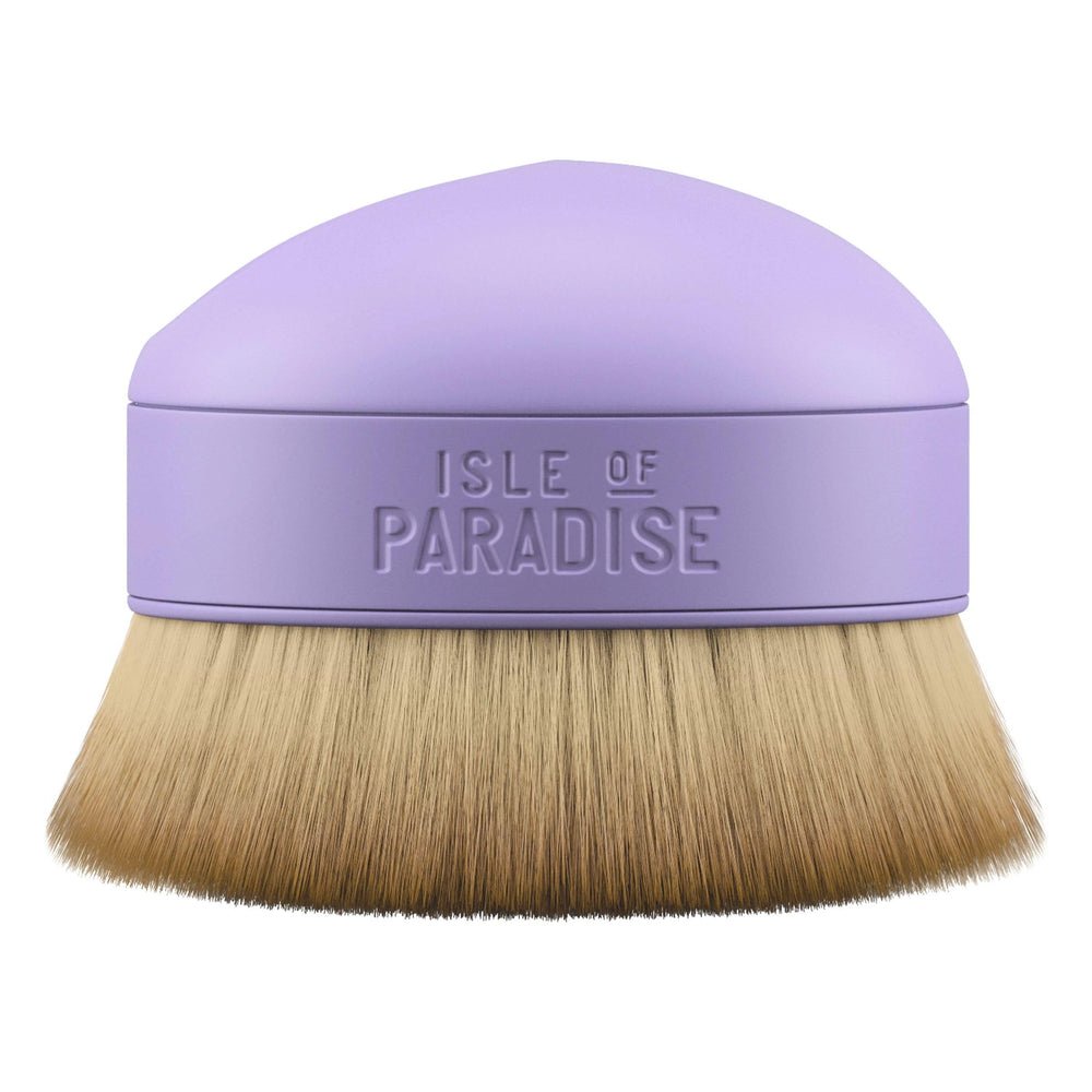 Isle of Paradise Shape and Glow brush for face and body delivers streak-free, even tint