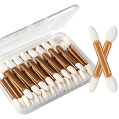 IS'MINE eyeshadow applicator 30pcs set for on-the-go makeup applications.