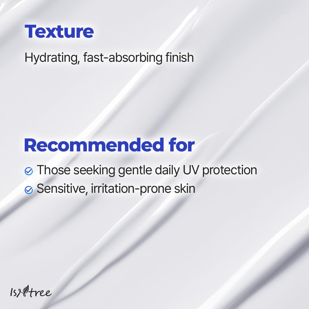 ISNTREE Formulación coreana hidratante con protección solar.