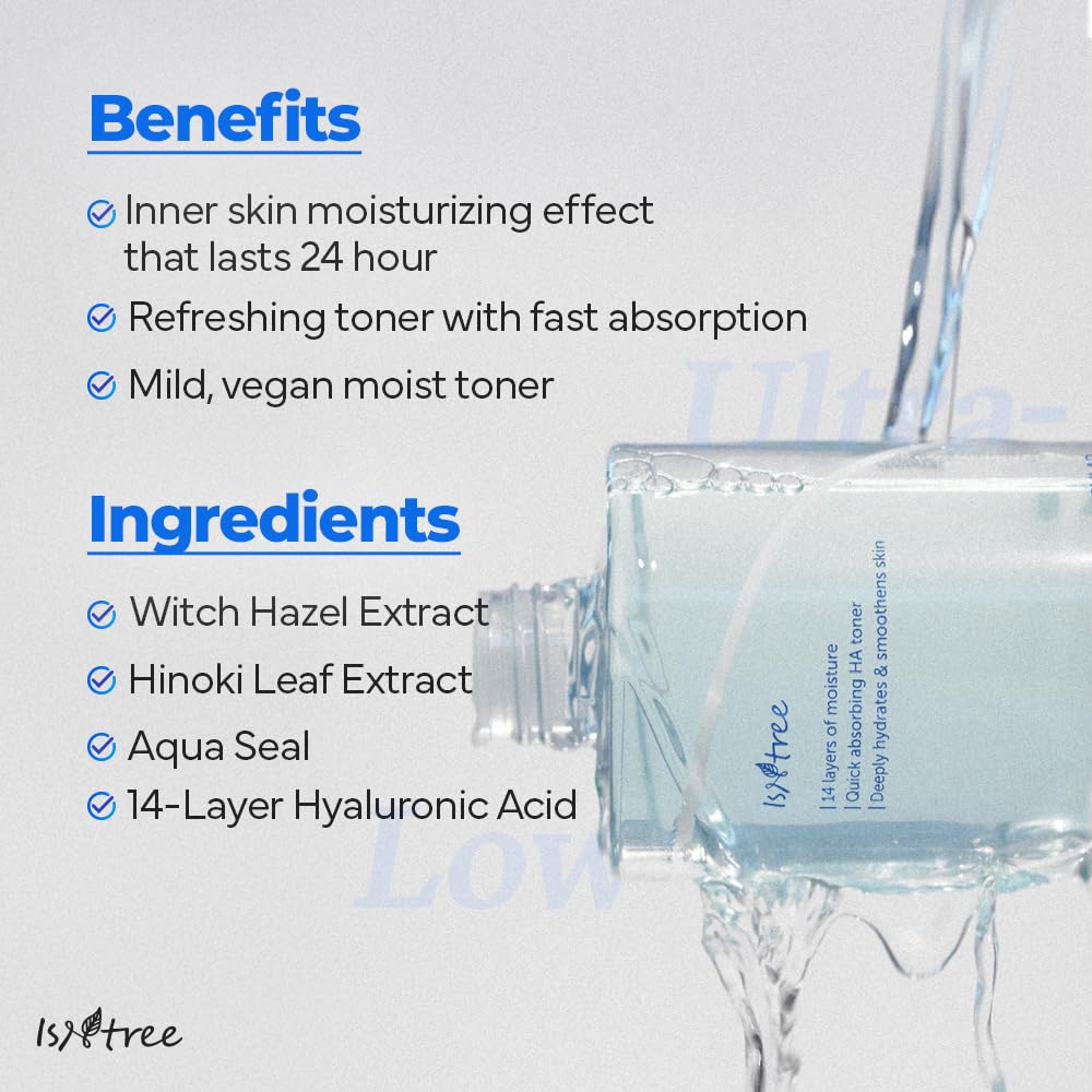 IsNtree Toner agua mineral Ulleung: hidratación suave con minerales calmantes