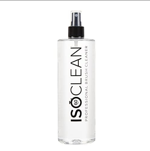 Isoclean Professional Brush Cleaner 9oz spray bottle ready for fast hygienic cleansing.