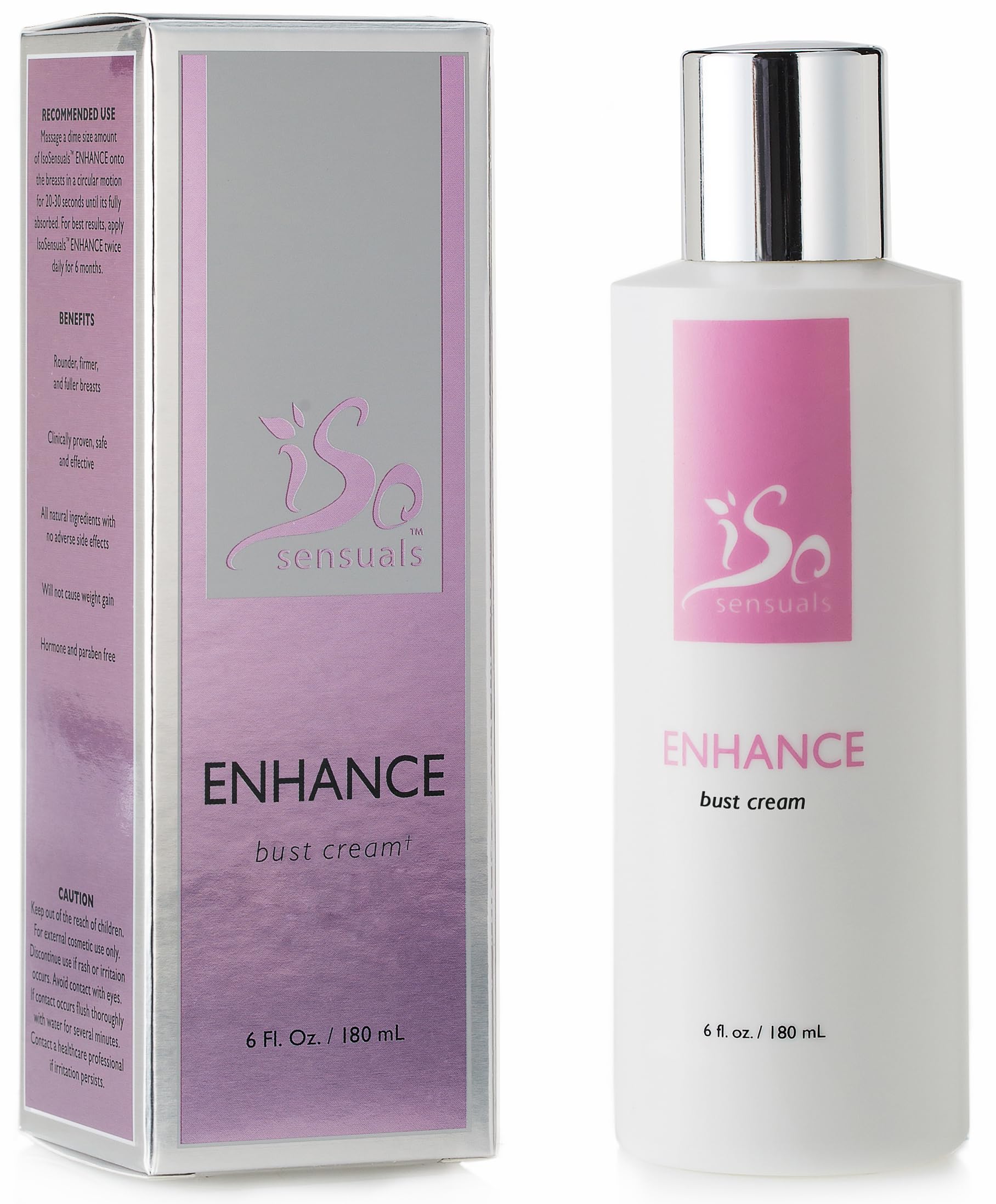 IsoSensuals ENHANCE bottle pour enables mess-free, quick application.