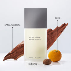 Issey Miyake L'Eau d'Issey Pour Homme cap emphasizing a modern premium look.