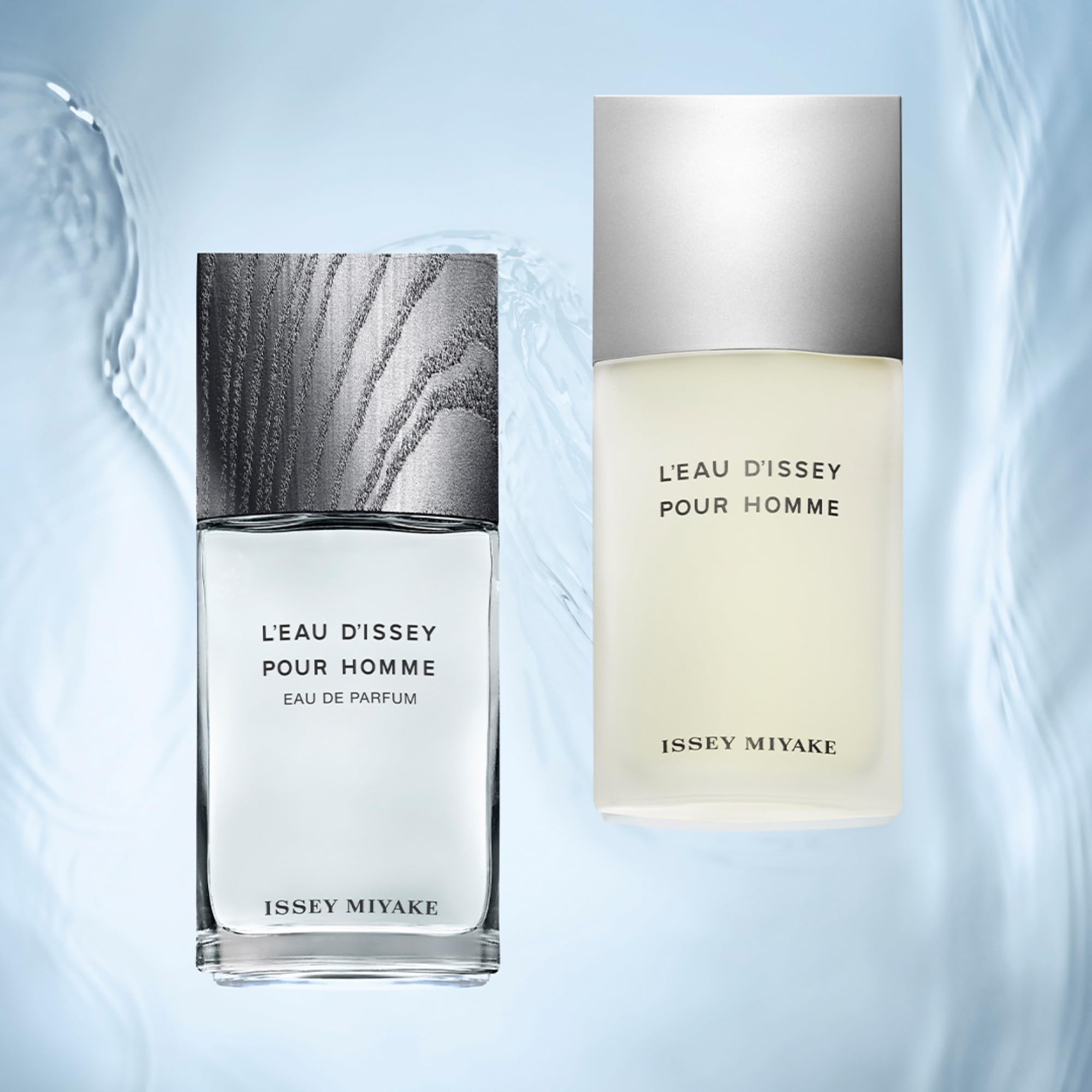 Issey Miyake L'Eau d'Issey Pour Homme nature-inspired packaging.