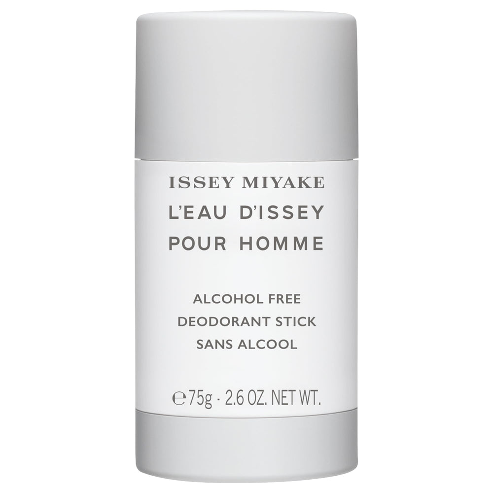 Issey Miyake L'Eau d'Issey Pour Homme deodorant stick packaging highlights premium design and easy grip.