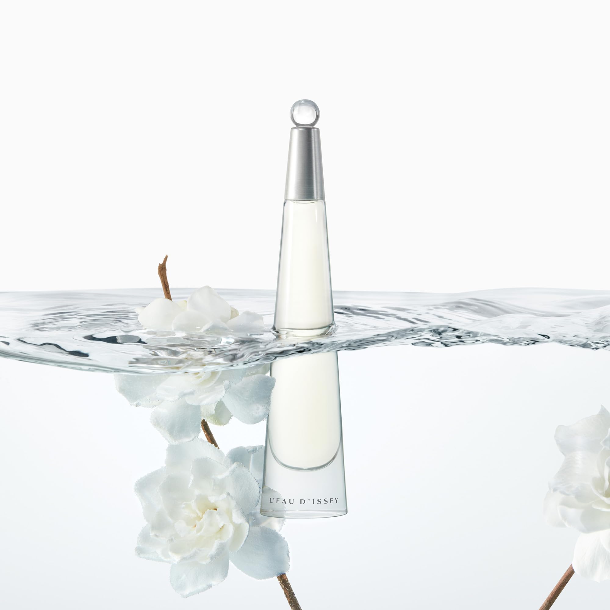Issey Miyake L'Eau d'Issey on vanity for daily spritz.