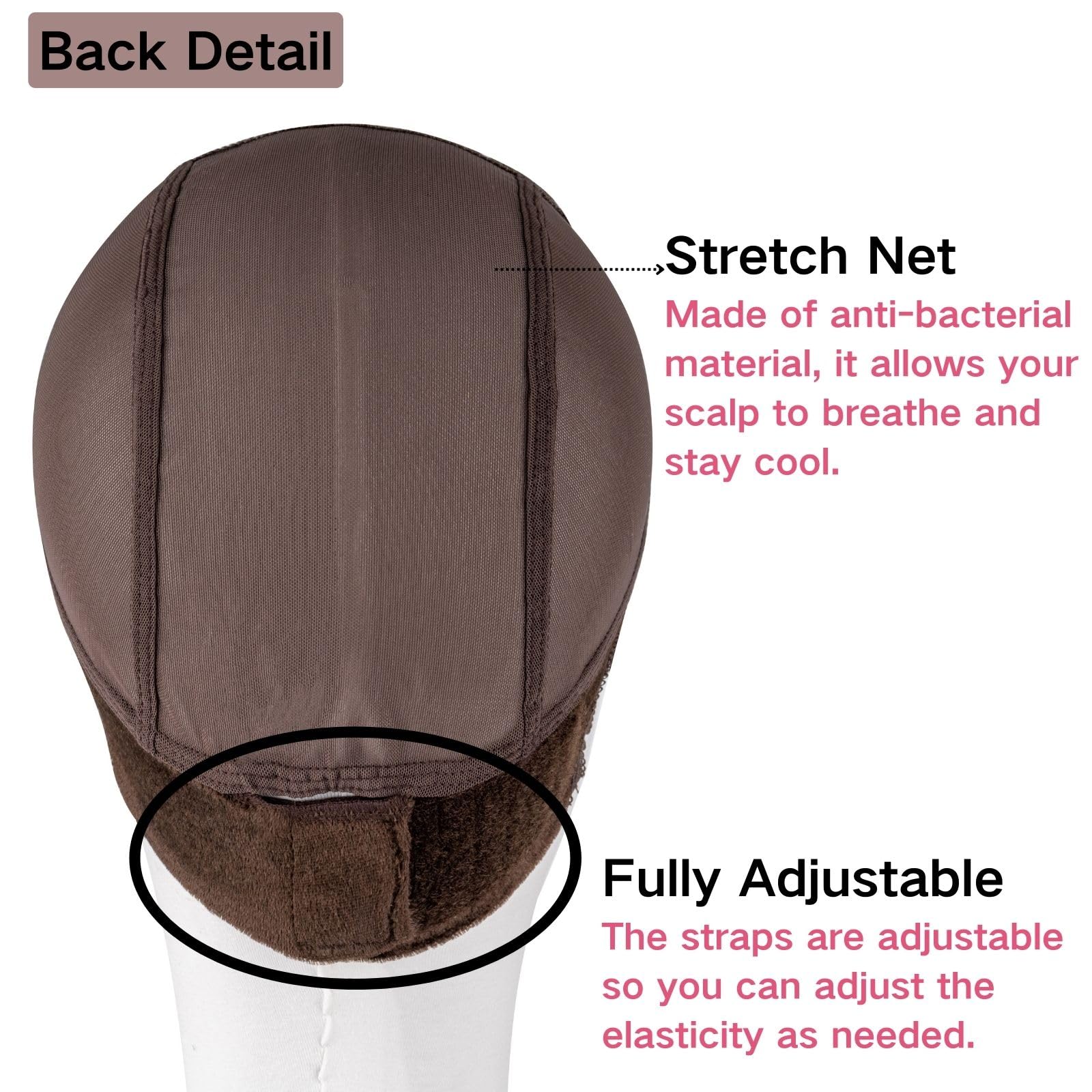 Isshin Beauty lightweight cap ideal for long wig sessions and daily use
