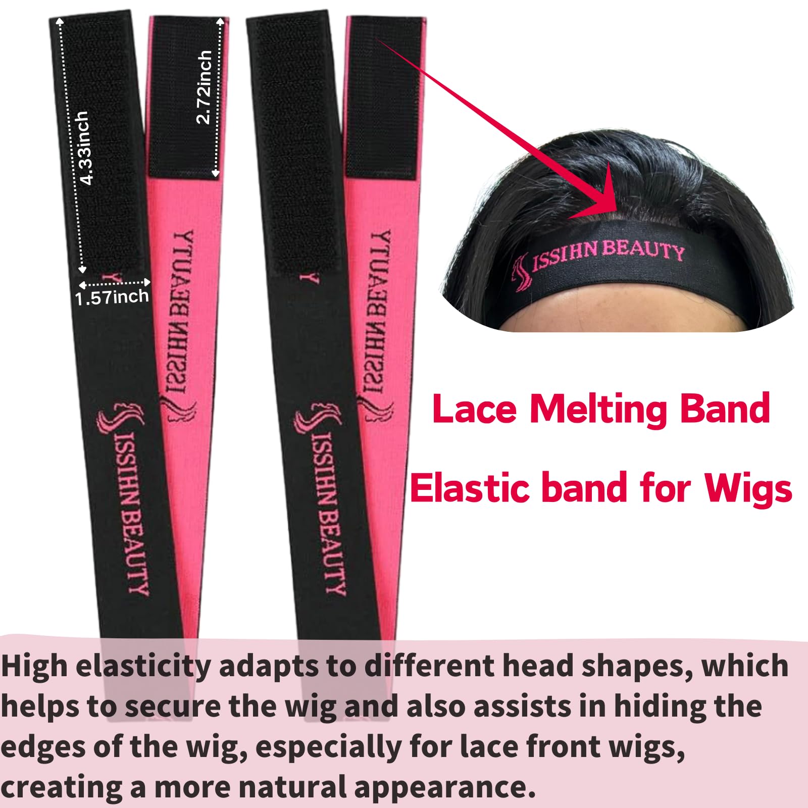 Isshin Beauty medium size cap fits a range of head shapes with secure grip