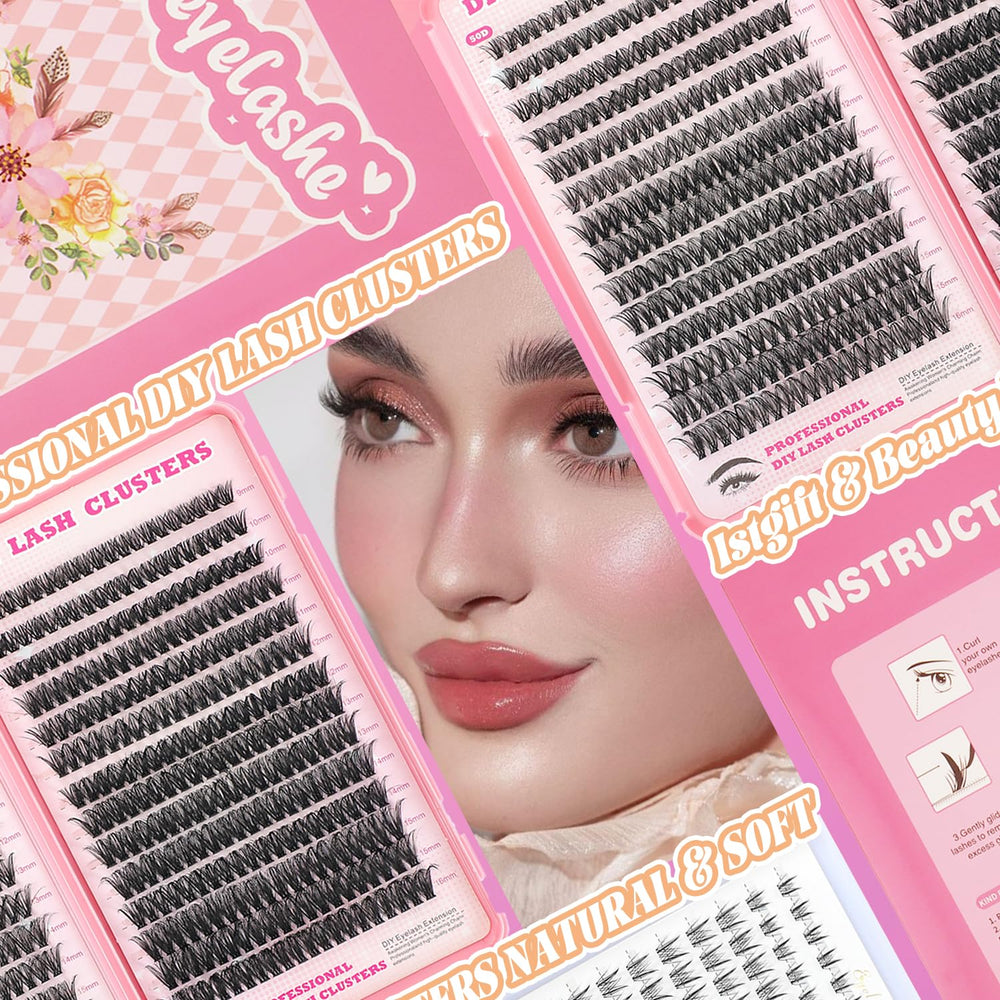 ISTGIFT 9-16mm density range enables versatile lash looks.