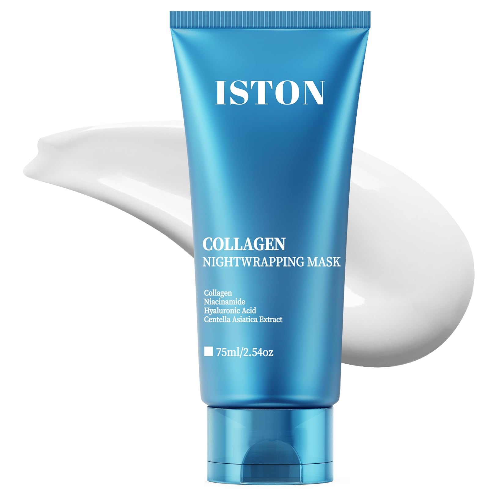 ISTON Collagen Night Wrapping Mask en aplicación nocturna para piel más radiante