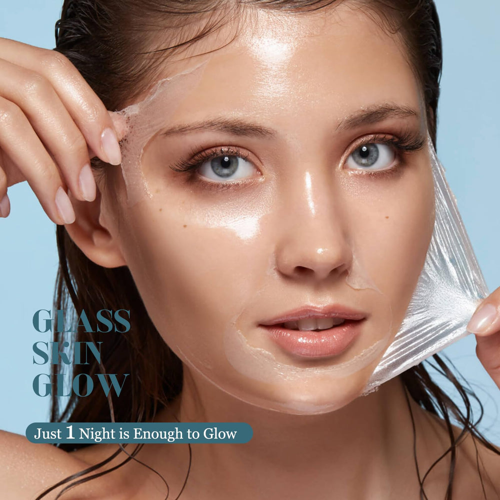 ISTON Collagen Night Wrapping Mask con centella asiática calma la piel