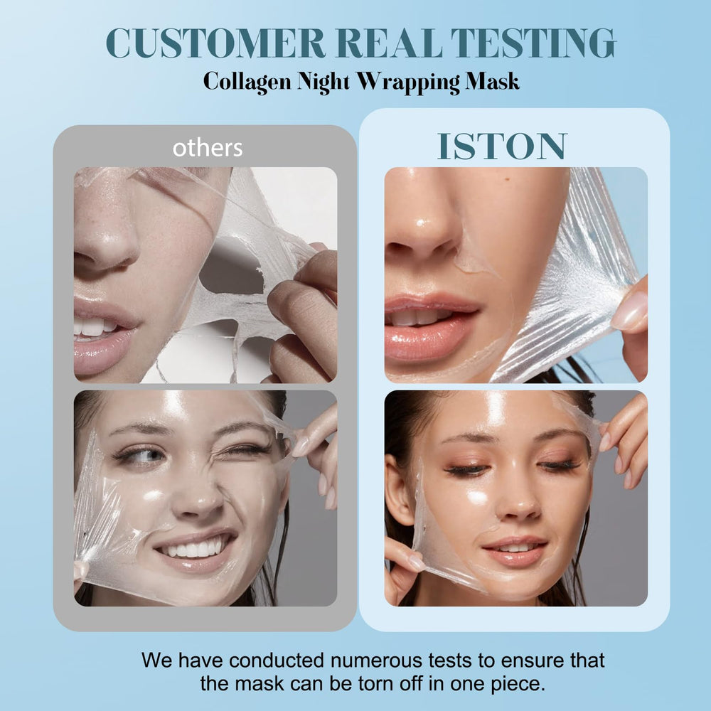ISTON Collagen Night Wrapping Mask puede favorecer una piel más firme y luminosa