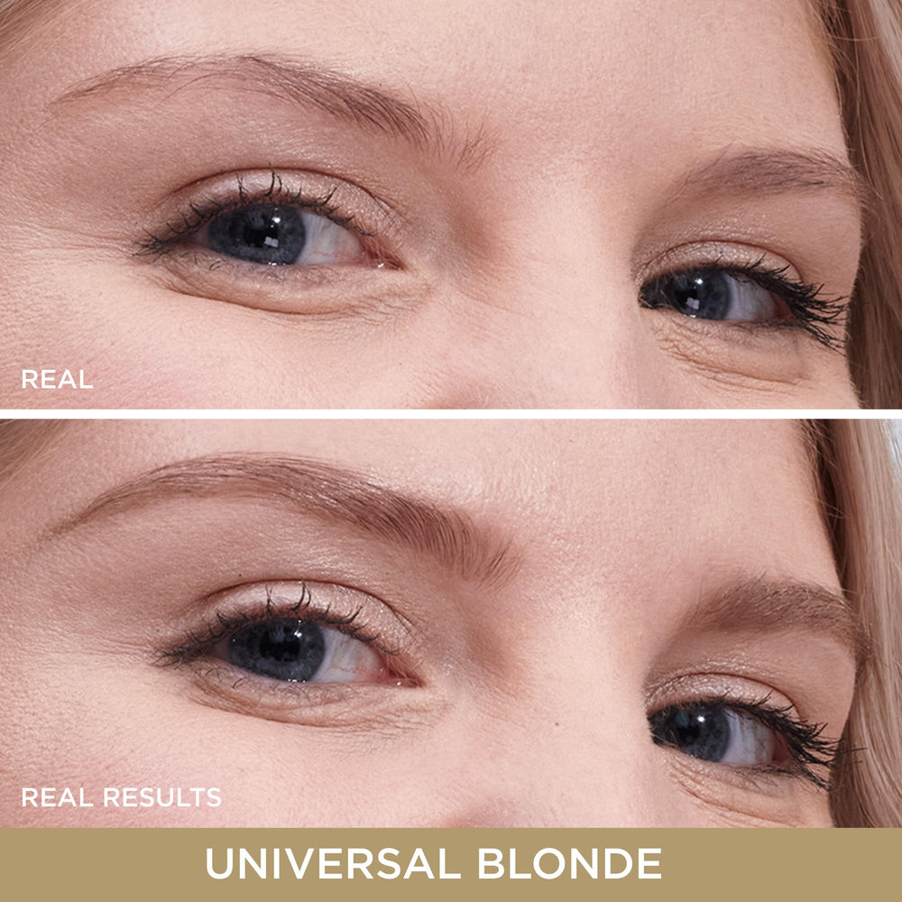 IT Cosmetics Brow Power oval-tip close-up shows hair-like strokes and color adaptability.
