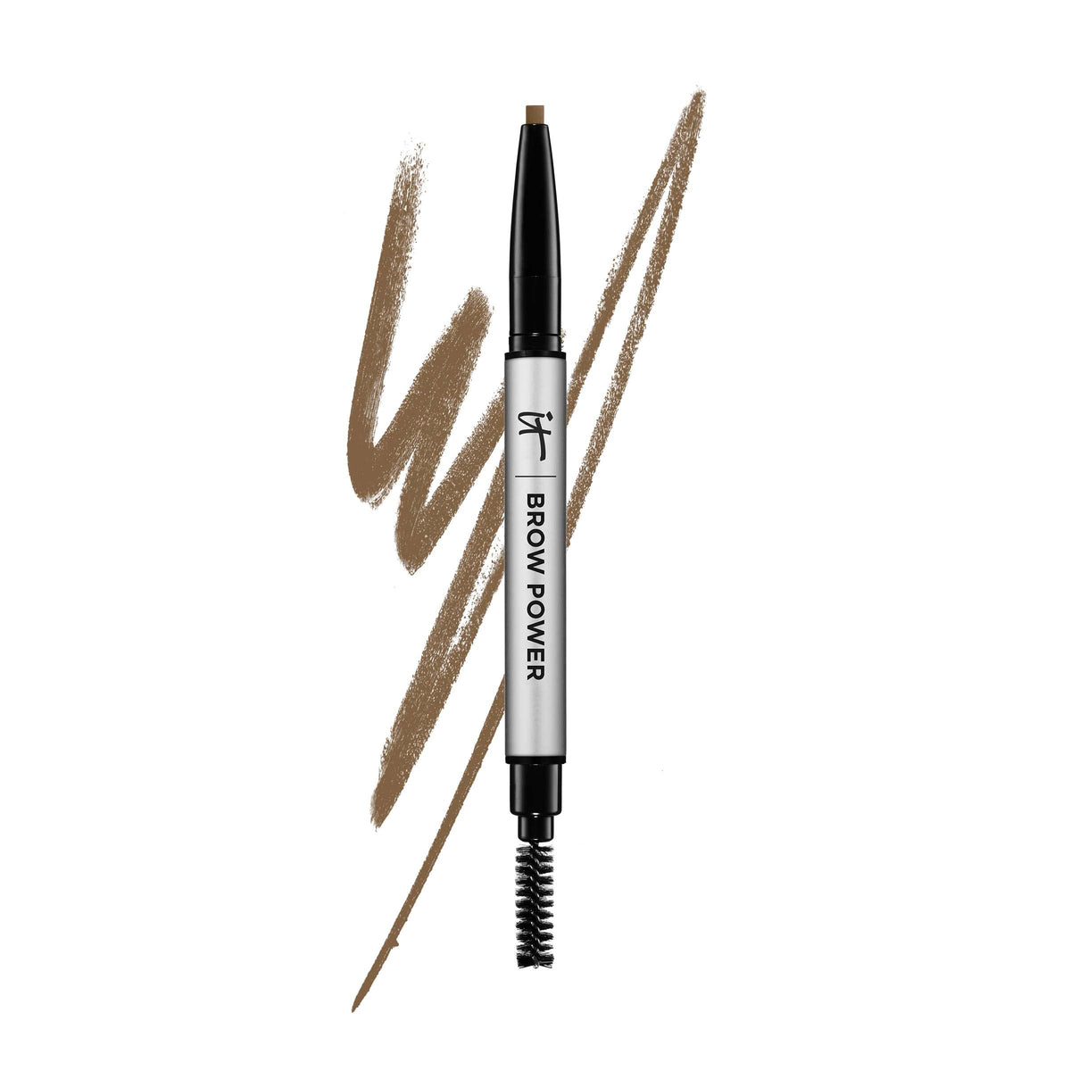 IT Cosmetics Brow Power Universal Blonde Pencil delivers natural-looking, long-lasting color.