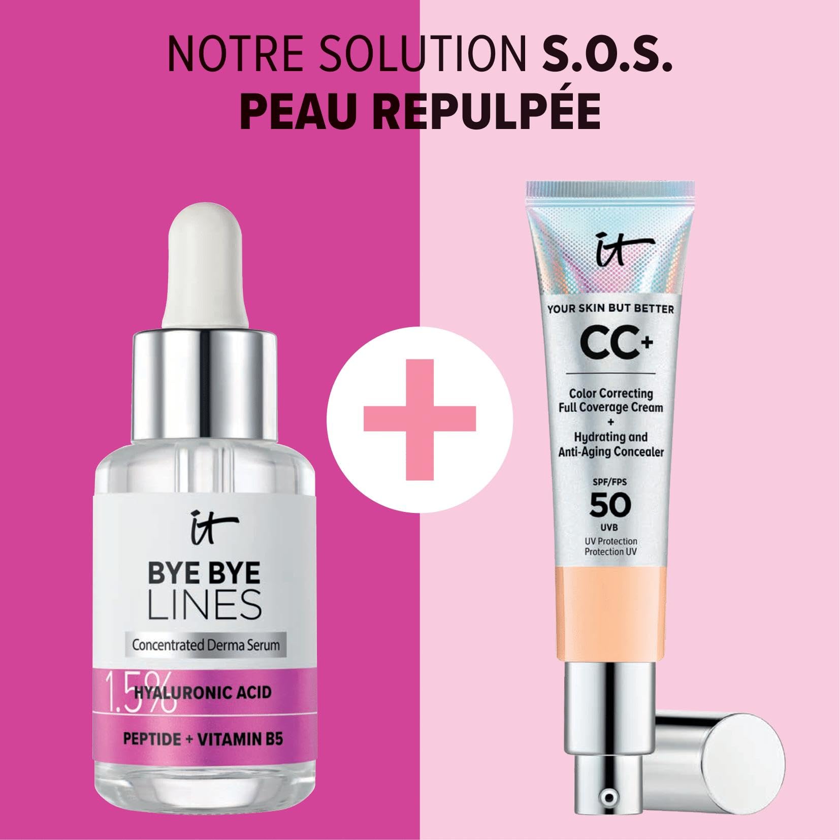 Bye Bye Lines serum application steps